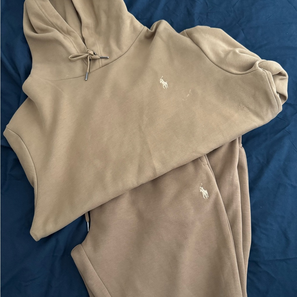 Ralph Lauren Beige Hoodie and Joggers